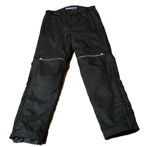 BILT 4 KIDS Black Dirt Bike Racing Pants With Armour